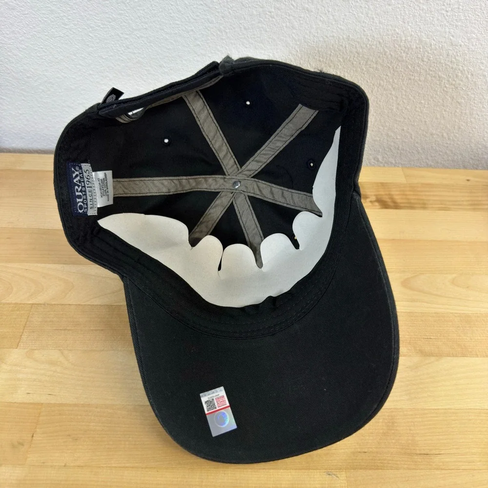 Ouray Sportswear Colorado Buffaloes Hat Black CU Logo Baseball Cap 51000 Mens